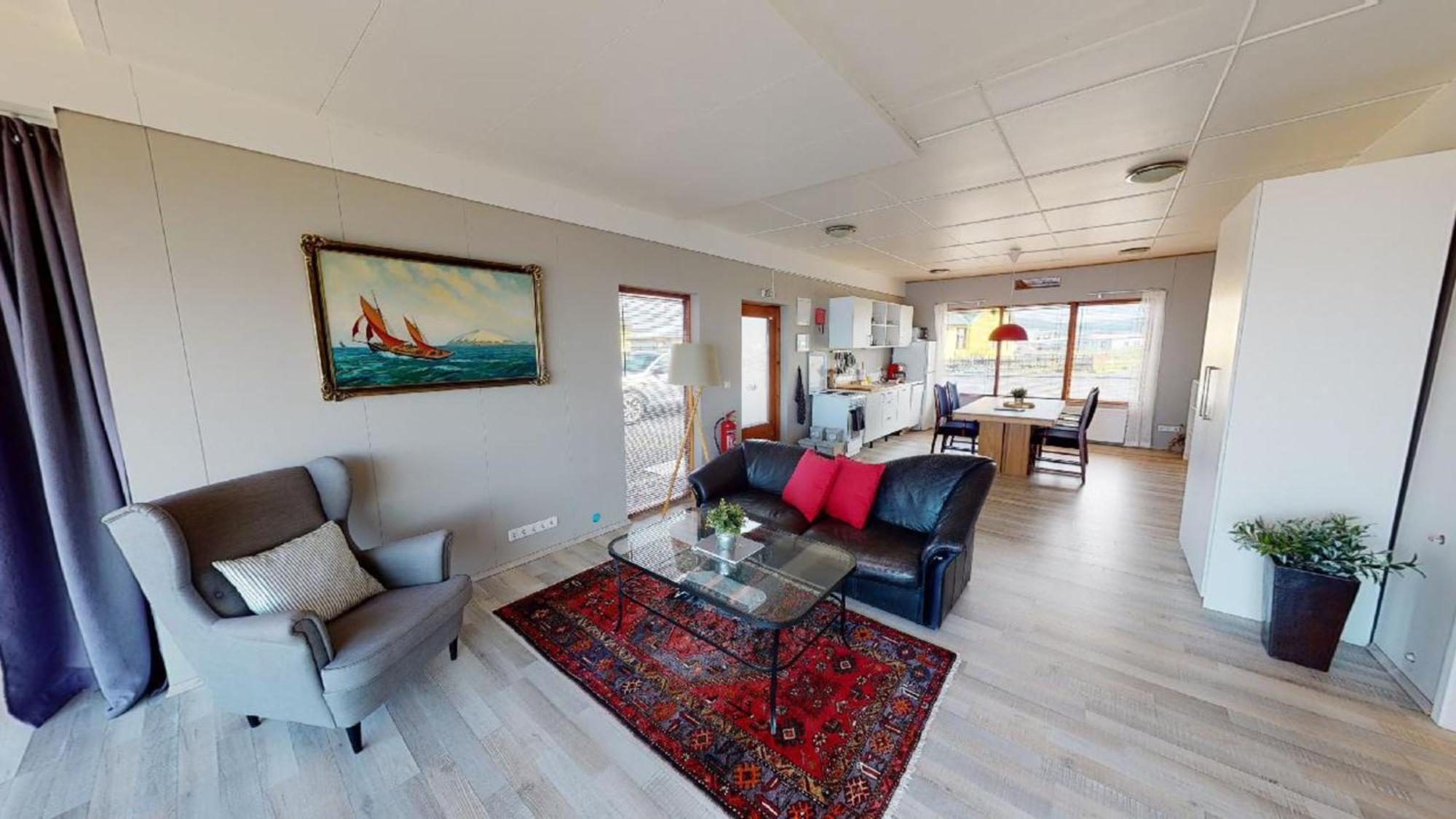 Kleifar: Ocean View Apartment Hellissandur Eksteriør billede